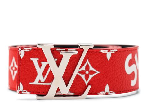 supreme lv belt ebay|louis vuitton supreme monogram belt.